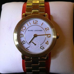 Marc Jacobs Women's 'Riley' Gold-Tone Watch